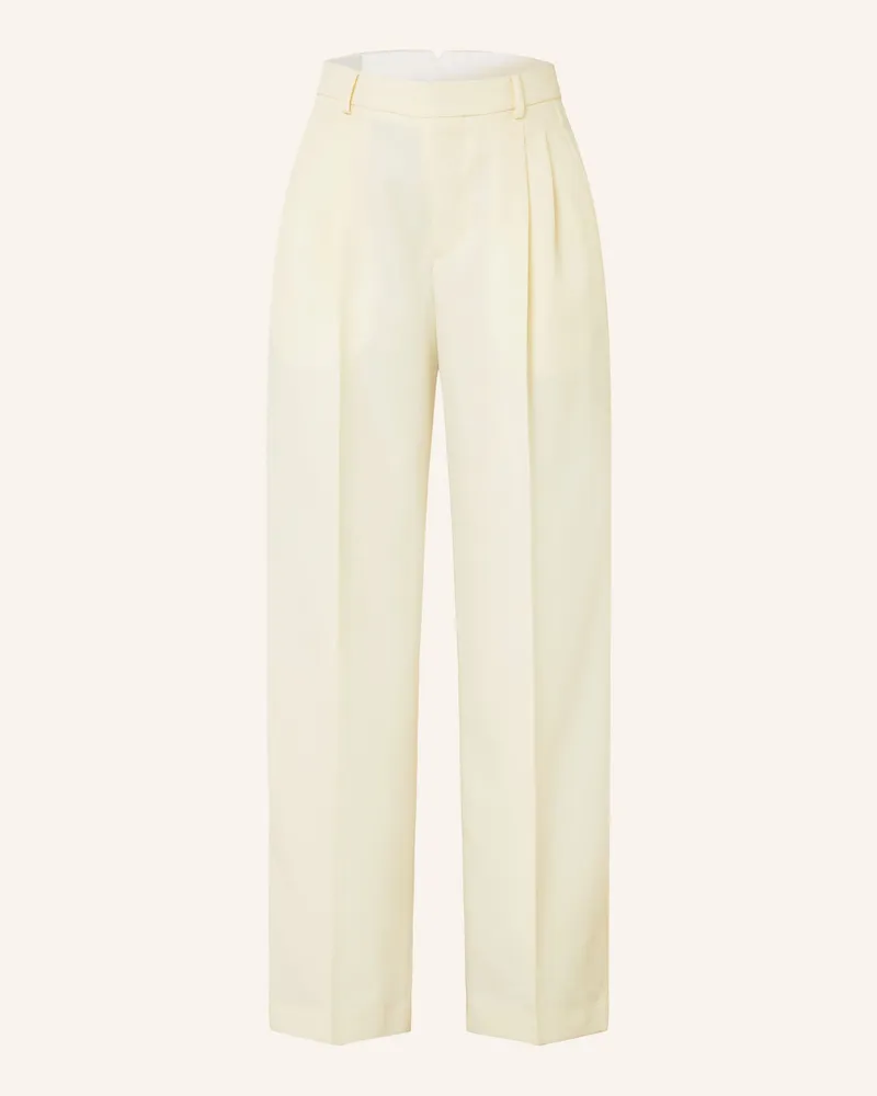 AMI Paris Marlenehose Creme