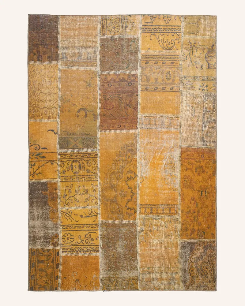 Kayoom Kurzflor Teppich FAYE 525 Gold