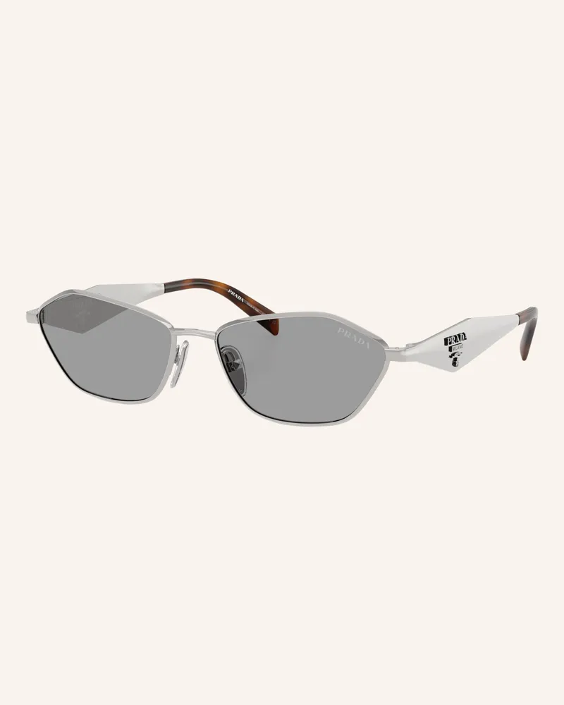Prada Sonnenbrille Pr d50s silber Silber