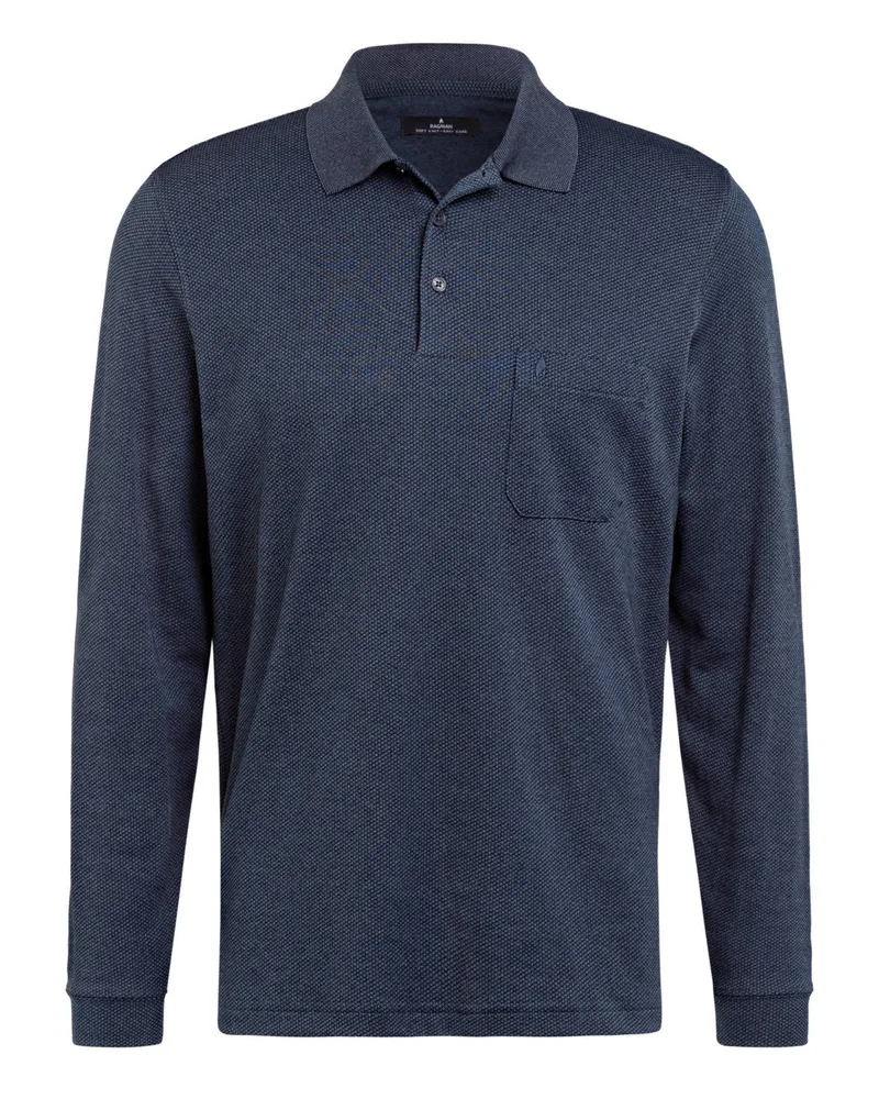 Ragman Poloshirt blau Blau