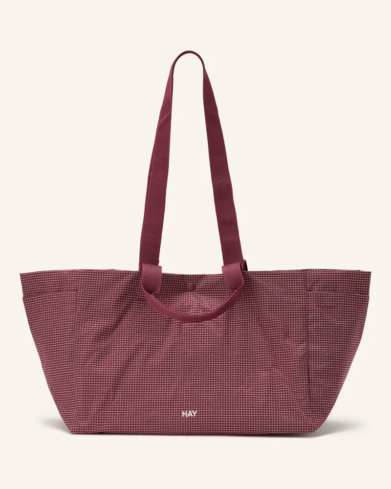 Hay Weekender GRID SMALL Dunkelrot