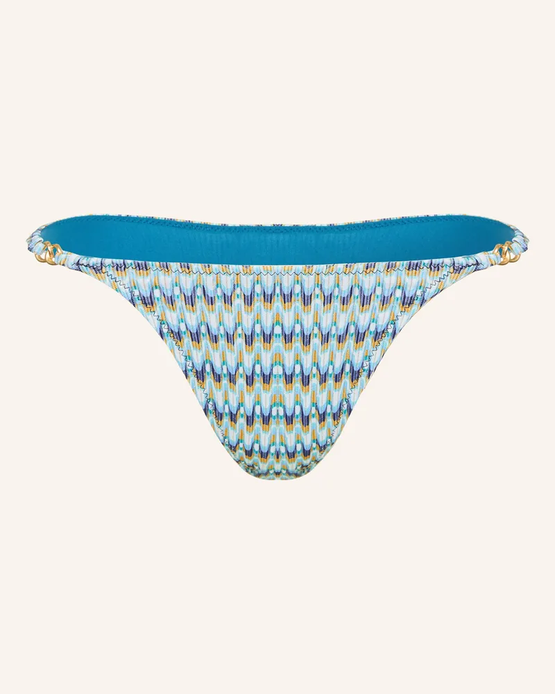 Banana Moon Basic-Bikini-Hose Cabuya Nerea Mit Glitzergarn gruen Türkis