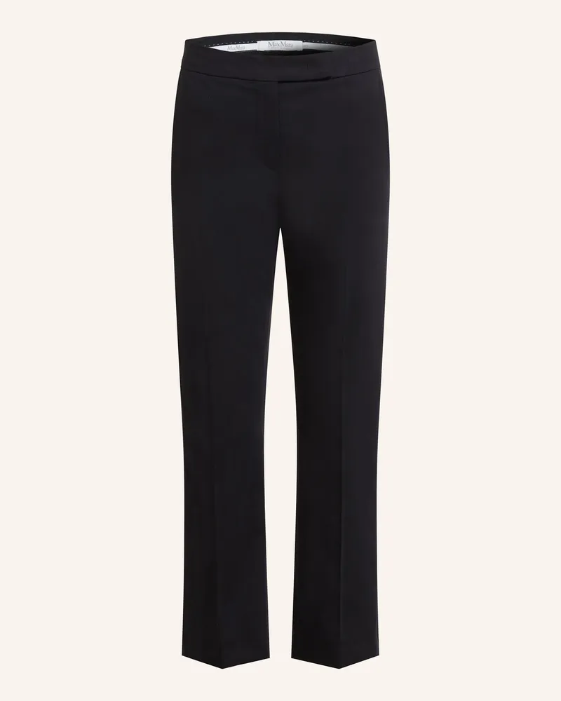 Max Mara Hose Okra schwarz Schwarz