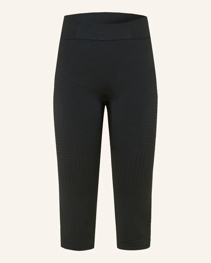 Odlo Funktionswäsche-Hose Performance Warm Mit Verkürzter Beinlänge schwarz Schwarz