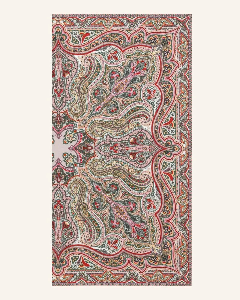 Roeckl Cashmere-Seidentuch NAVONA PAISLEY Grün