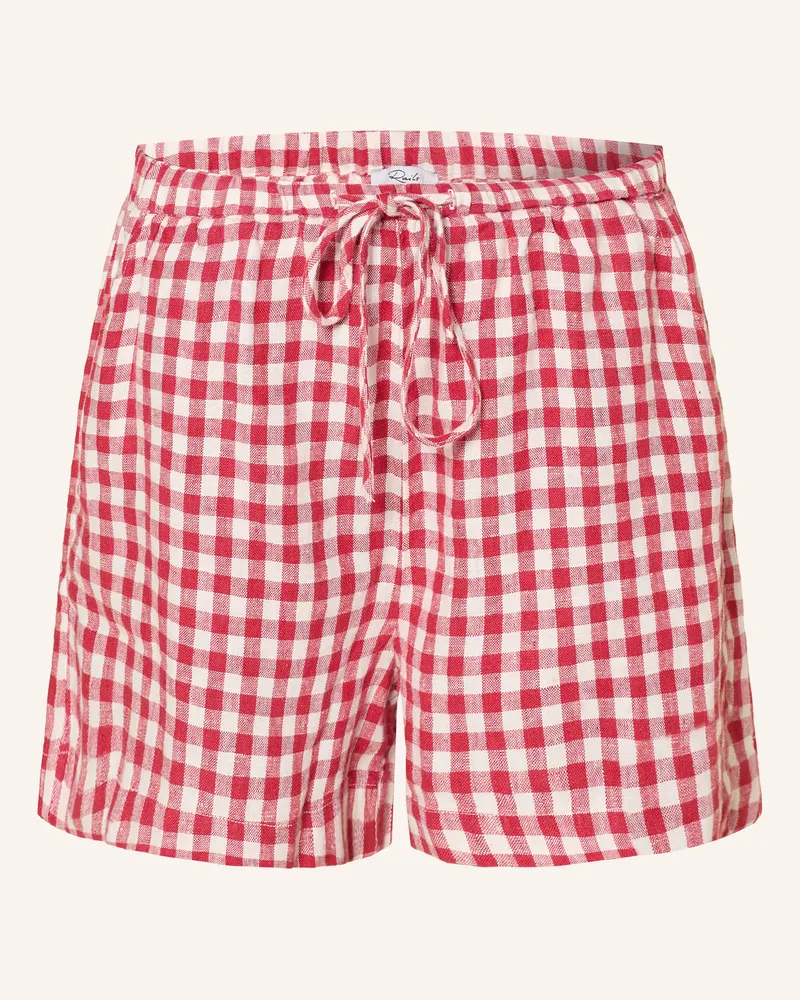RAILS Leinenshorts Jenner rot Rot