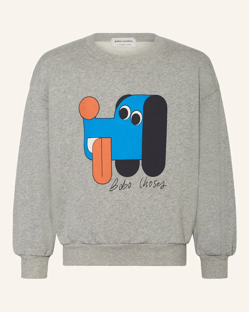 BOBO CHOSES Sweatshirt Hellgrau