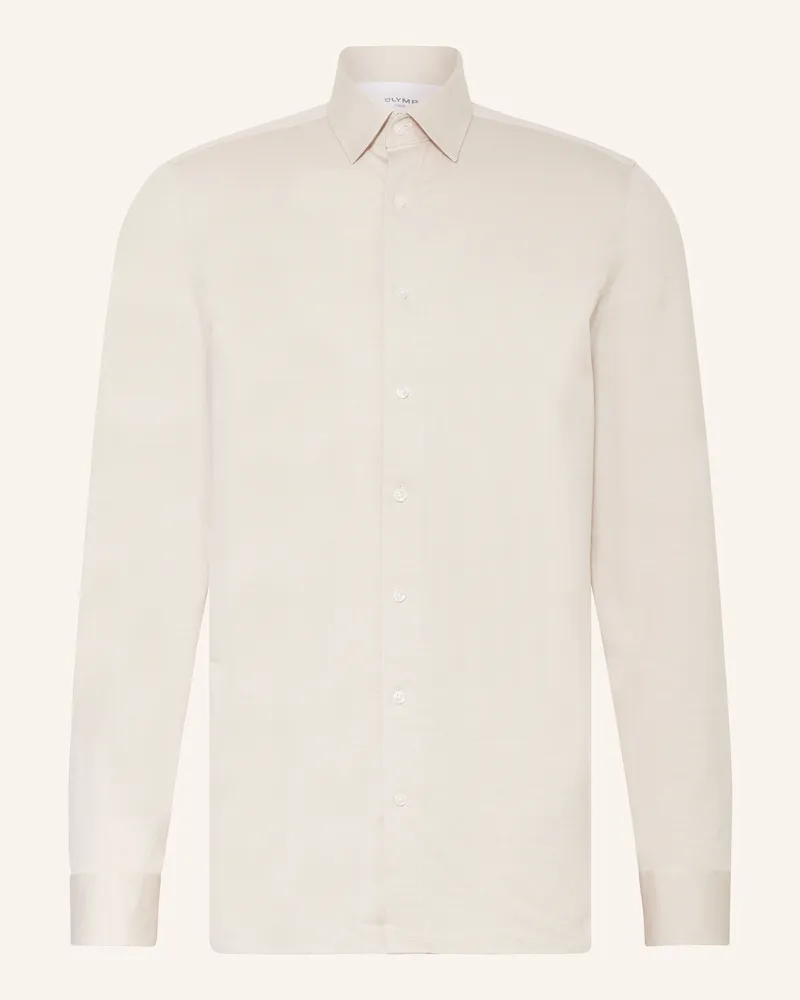 Olymp Jerseyhemd Luxor 24/Seven Modern Fit beige Beige