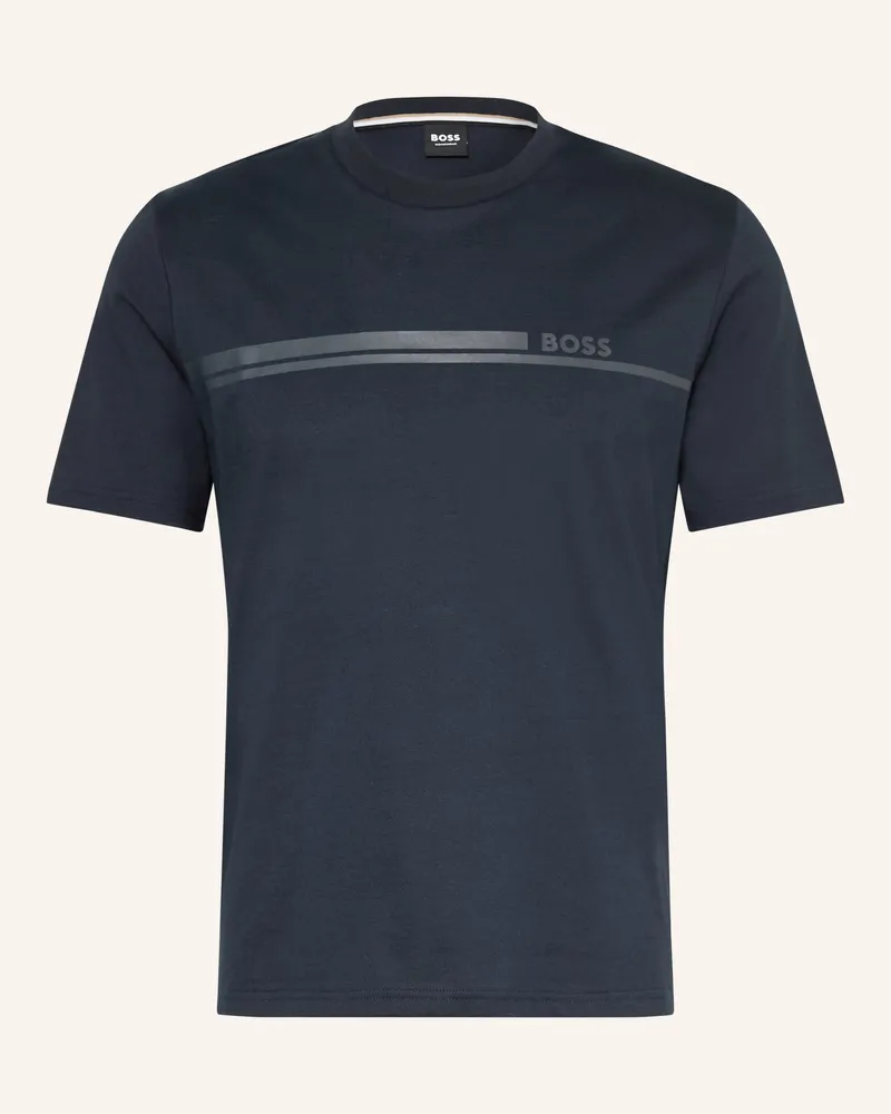 HUGO BOSS Schlafshirt Authentic blau Dunkelblau