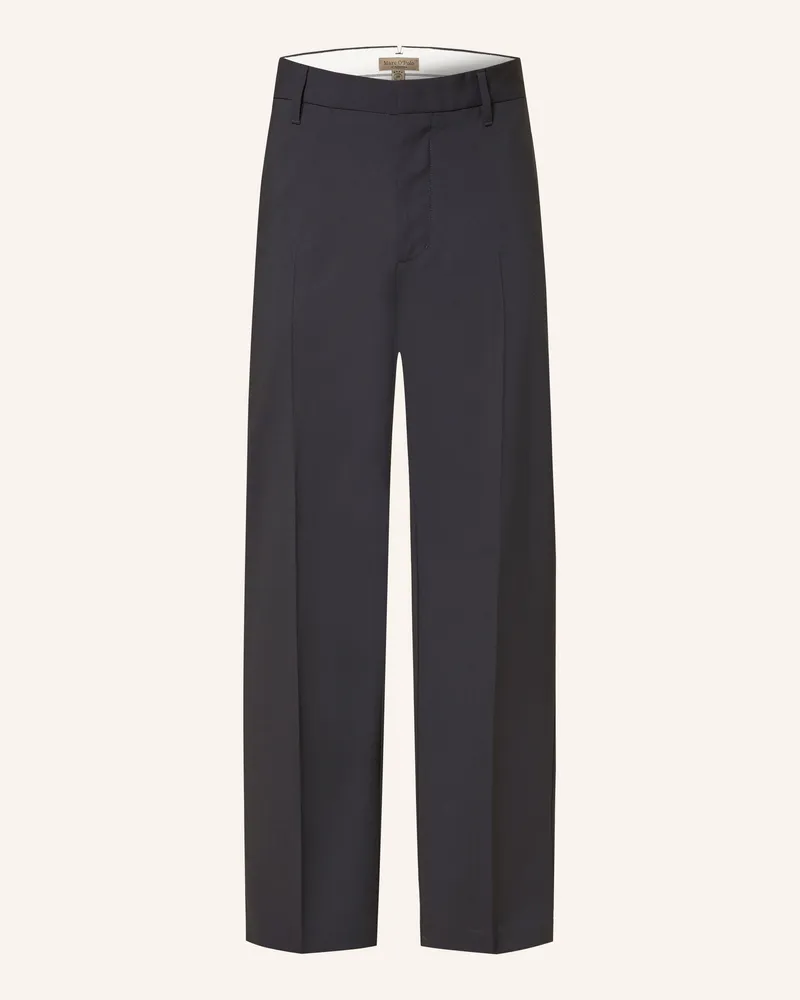 Marc O'Polo Chino Mossbo Regular Fit blau Dunkelblau