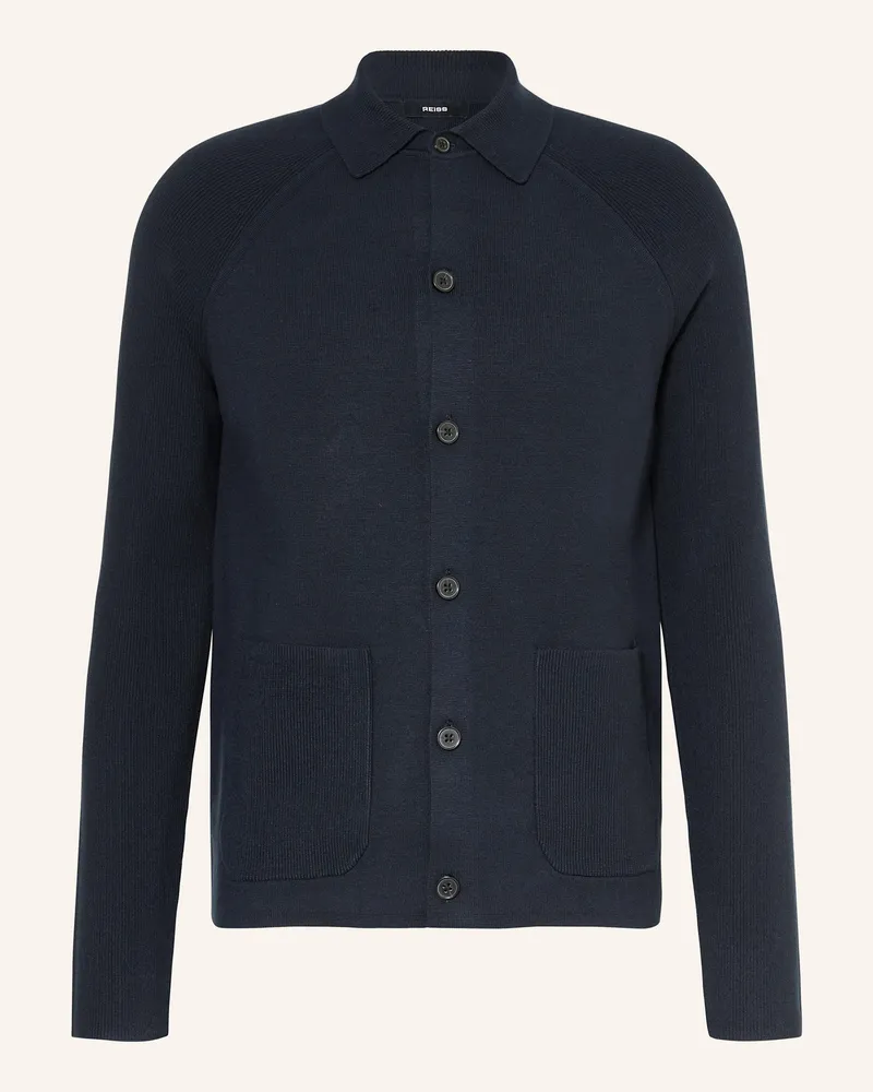 Reiss Strickjacke Fitzgerald blau Dunkelblau