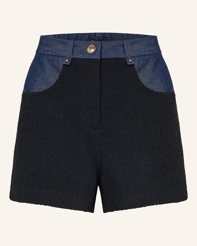 Maje Tweed-Shorts Im Materialmix blau 0103