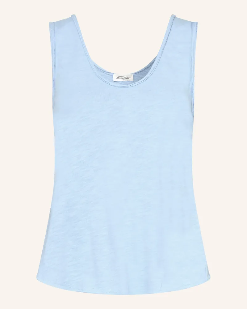 American Vintage Top blau Hellblau