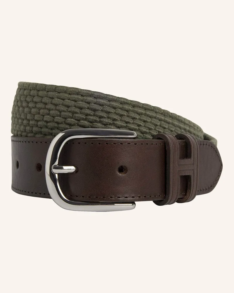 Hackett Gürtel Parachute Belt gruen Khaki