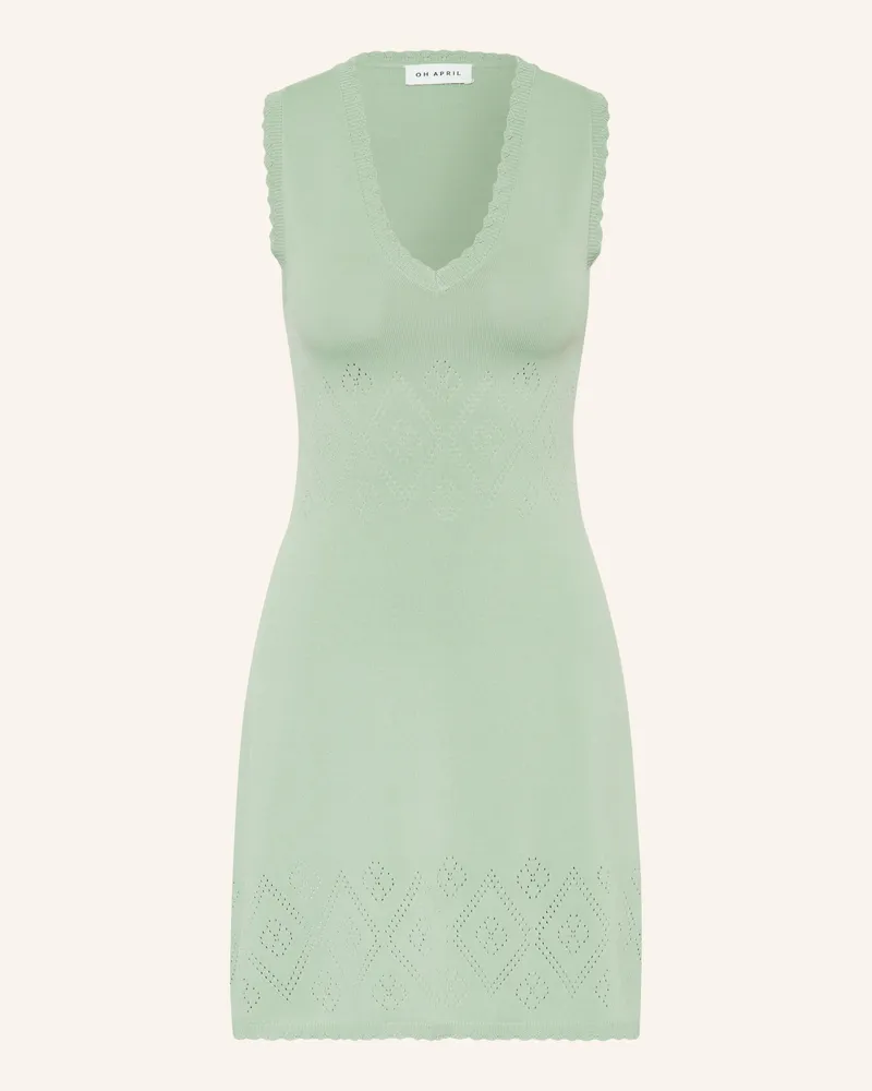 OH APRIL Strickkleid Sari gruen Hellgrün