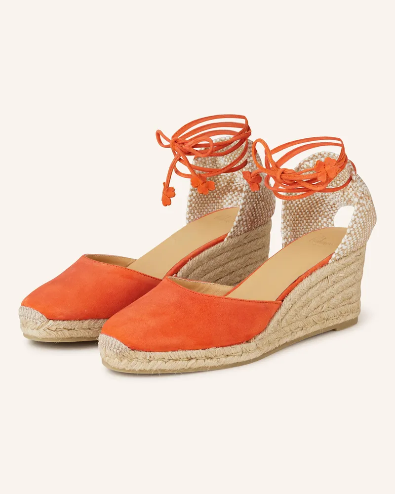 Castañer Wedges CARINA Orange