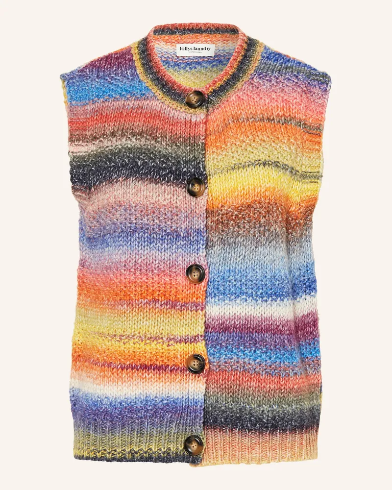 Lollys Laundry Strickweste NYNELL Orange