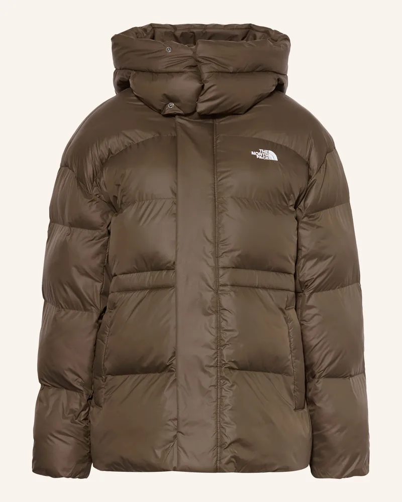 The North Face Oversized-Steppjacke braun Dunkelbraun