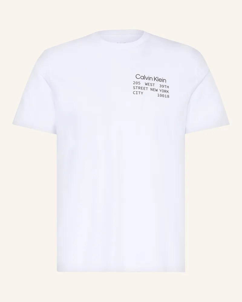 Calvin Klein T-Shirt Weiss