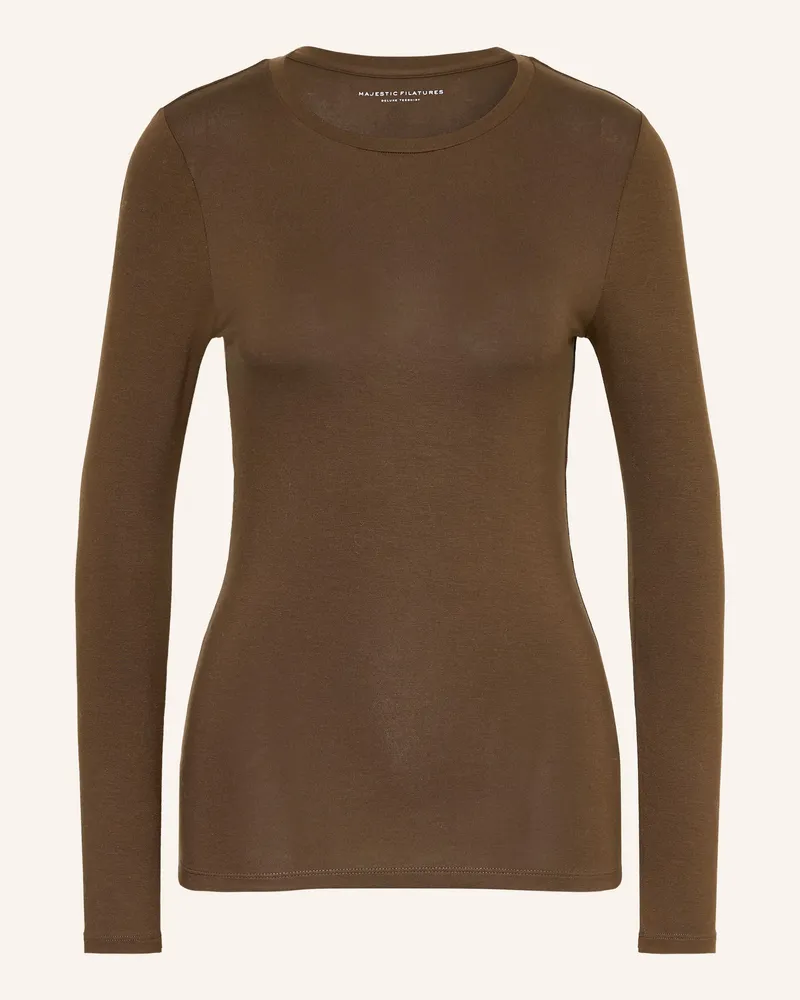 Majestic Longsleeve Dunkelbraun