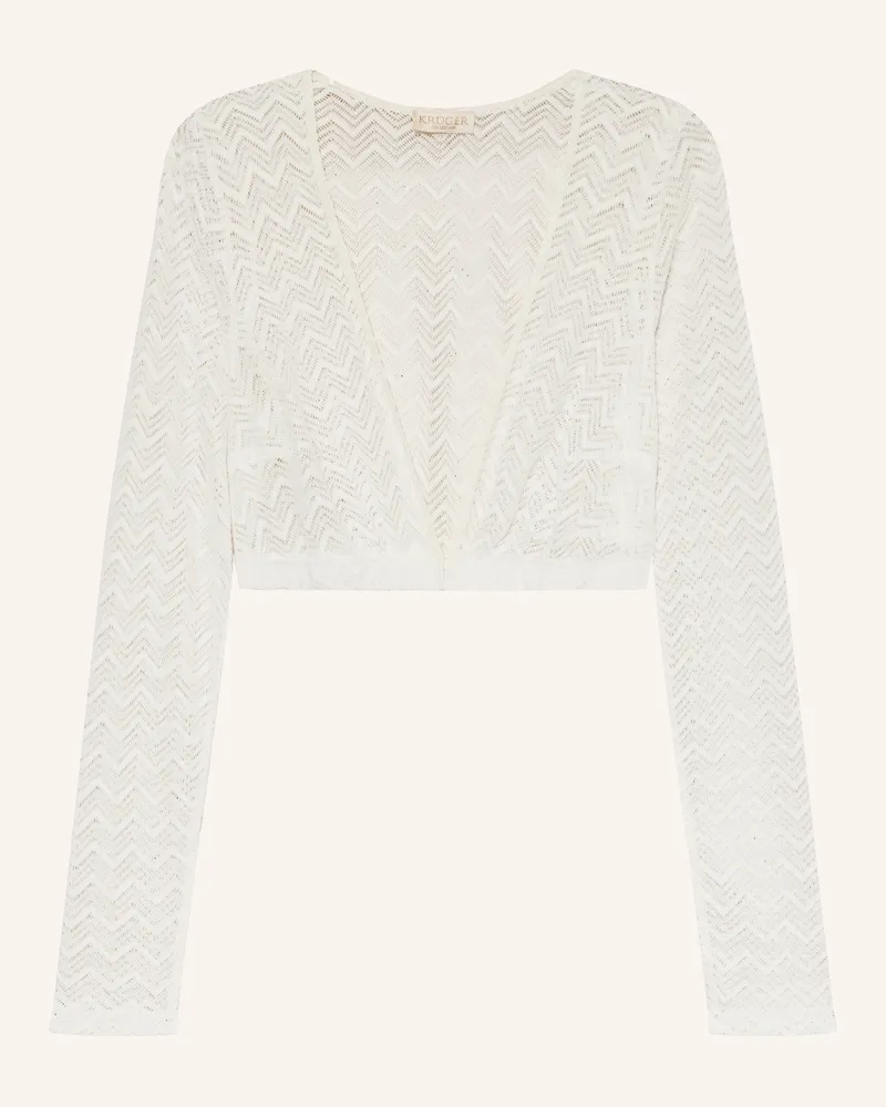 Krüger Dirndlbluse Annalina Aus Spitze weiss Ecru