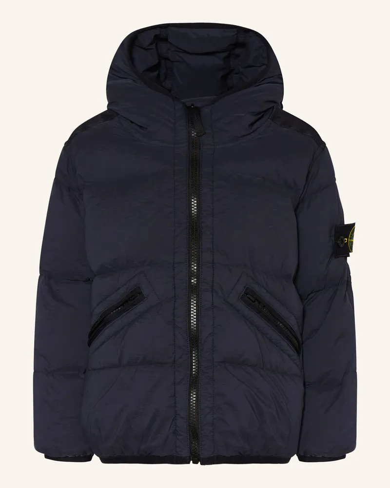 Stone Island Daunenjacke Dunkelblau