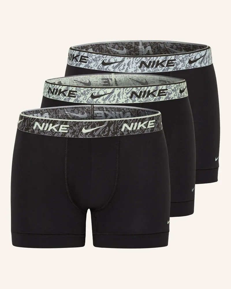 Nike 3er-Pack Boxershorts DRI-FIT EVERYDAY COTTON STRETCH Schwarz