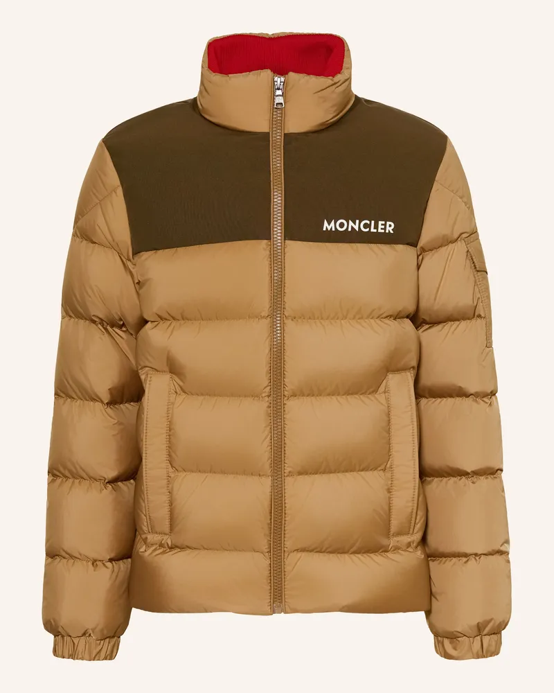 Moncler Daunenjacke Sormor braun Hellbraun
