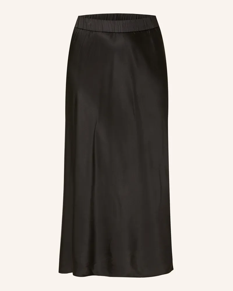 Samsøe & Samsøe Satinrock Samiley schwarz Schwarz