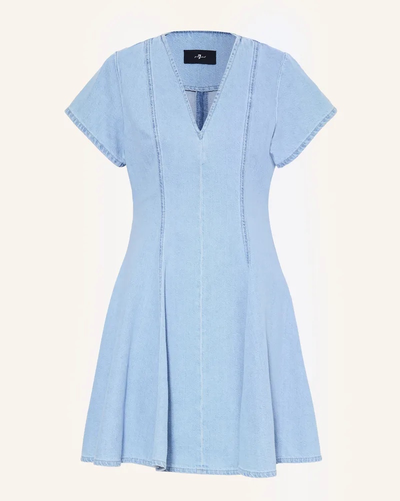 7 for all mankind Jeanskleid Hana blau Hellblau