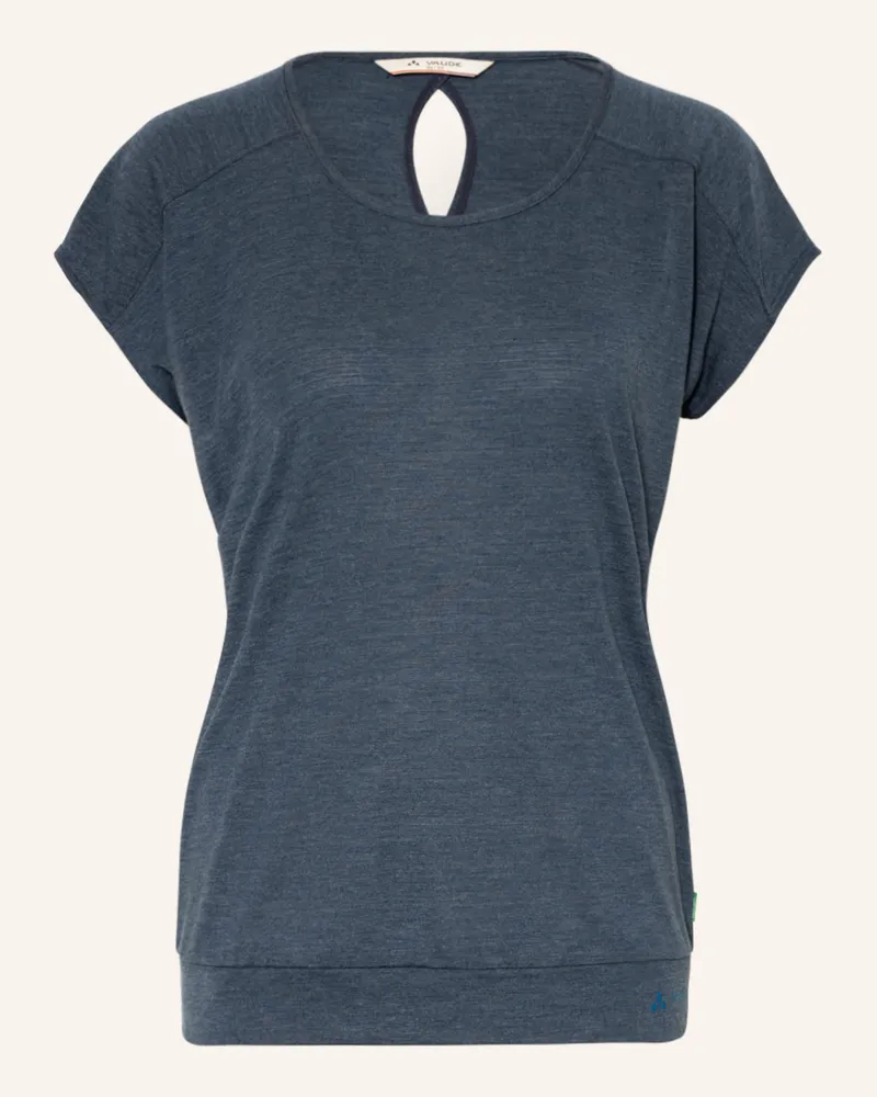 Vaude T-Shirt Skomer Iii blau Dunkelblau
