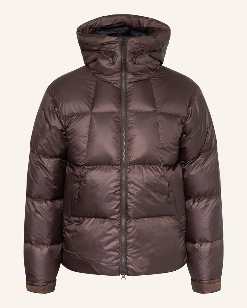 Goldwin Steppjacke Dunkelbraun