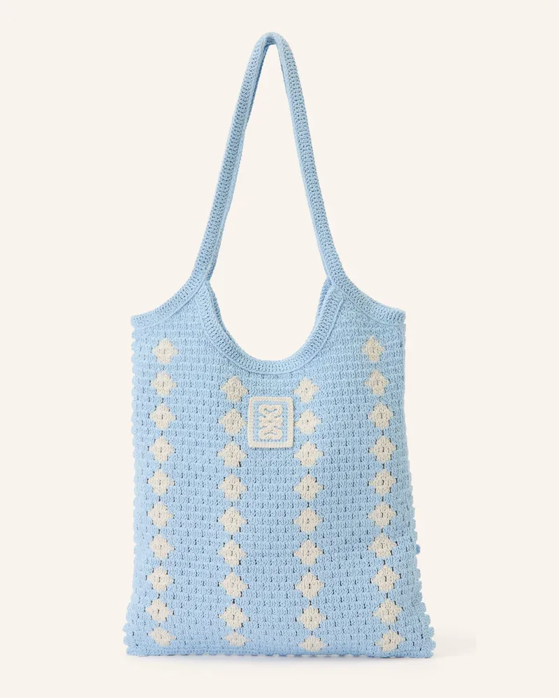 Sandro Schultertasche blau Hellblau