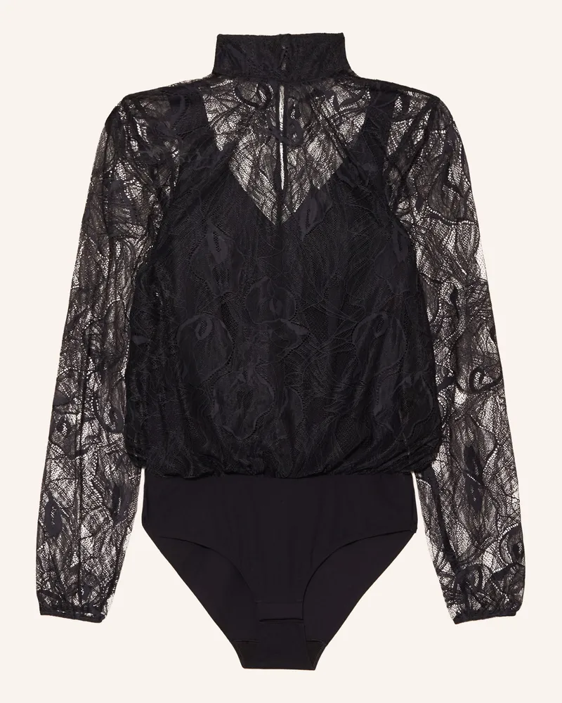 Aubade Body Manche Lon schwarz Schwarz