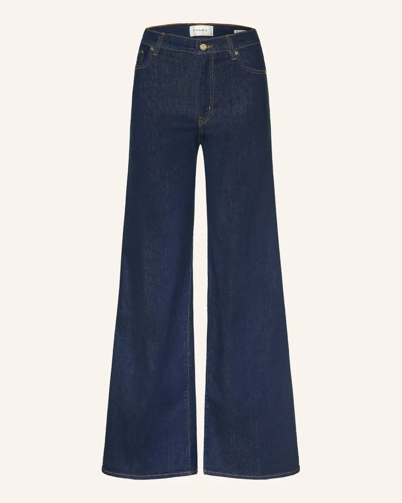 Frame Denim Wide Leg Jeans The Palace blau Rins