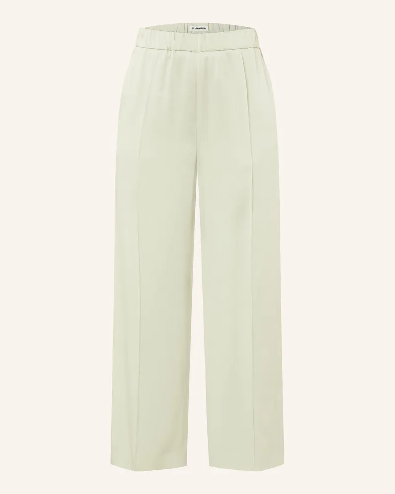 Jil Sander Hose Hellgrün