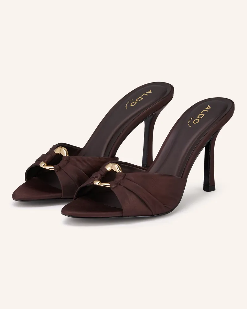 ALDO Mules Journee braun Dunkelbraun