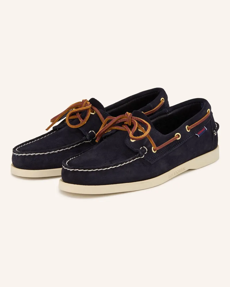 Sebago Bootsschuhe Portland Artisan blau Dunkelblau