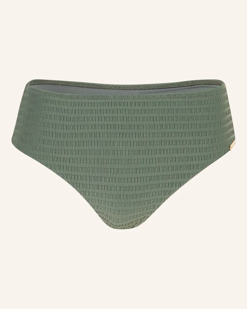 watercult High-Waist-Bikini-Hose Essential Twist gruen Khaki
