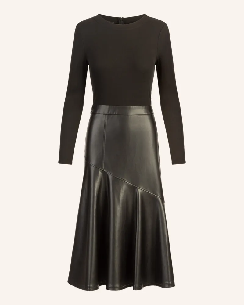 Apart Midikleid Schwarz