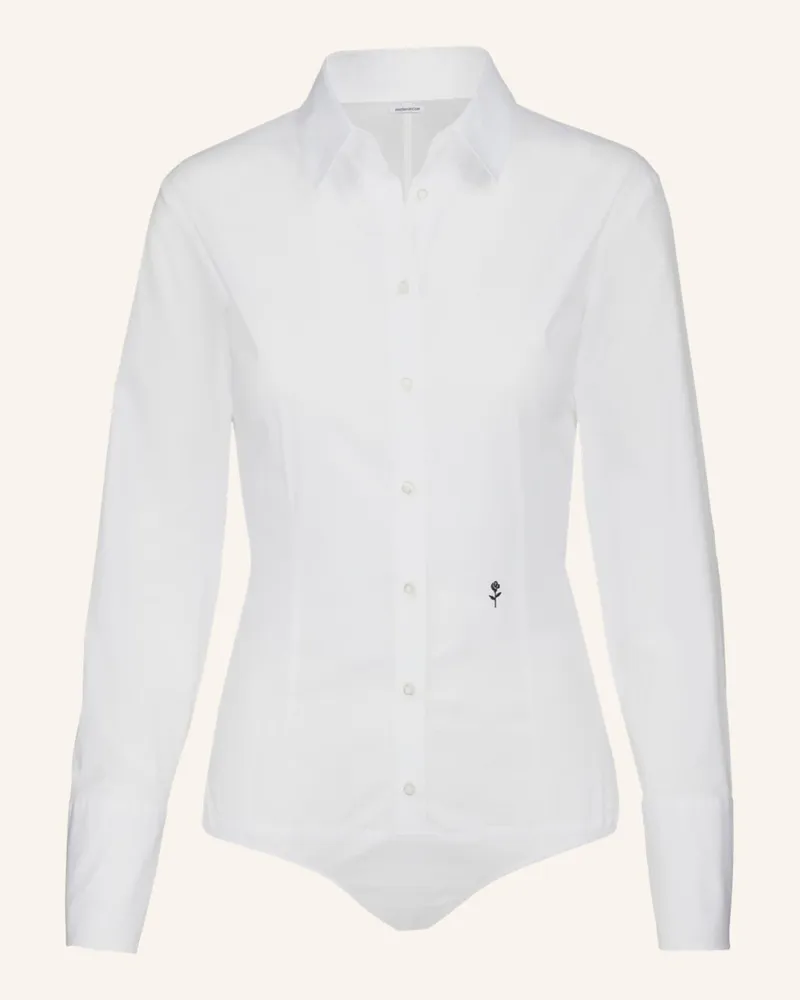 Seidensticker Bodybluse weiss Weiss