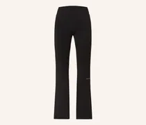 Tights Flared Studio Long schwarz