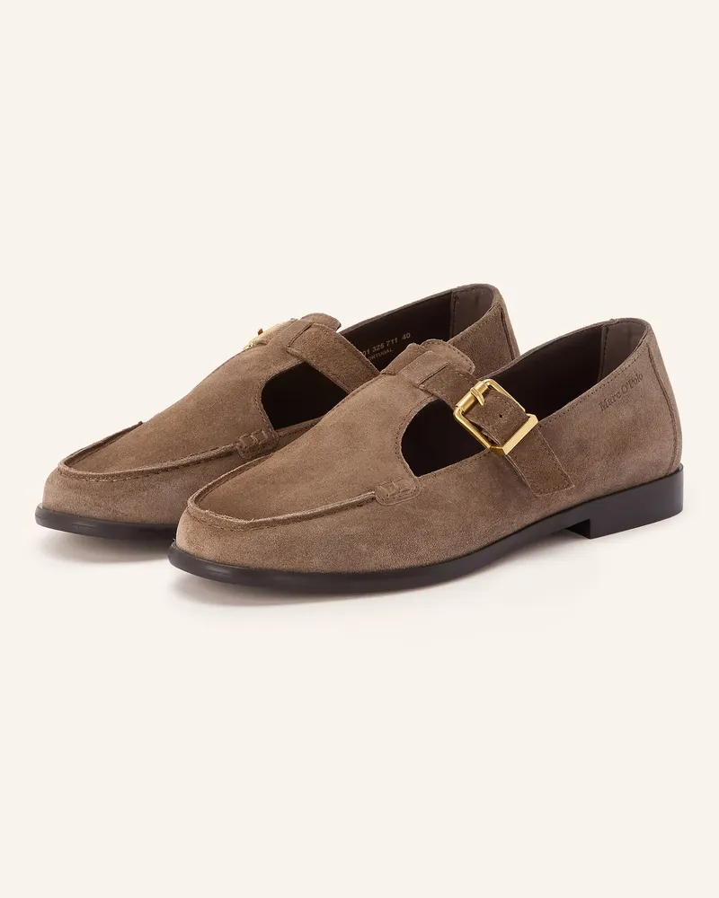 Marc O'Polo Loafer Dunkelbraun