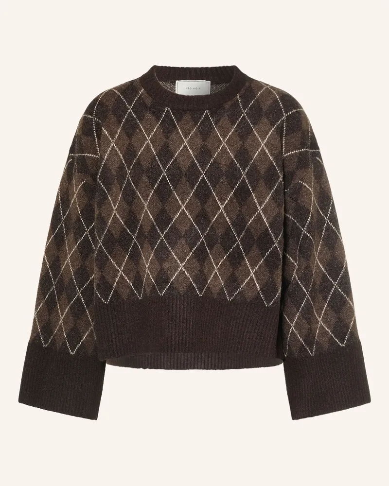 Neo Noir Pullover braun Dunkelbraun