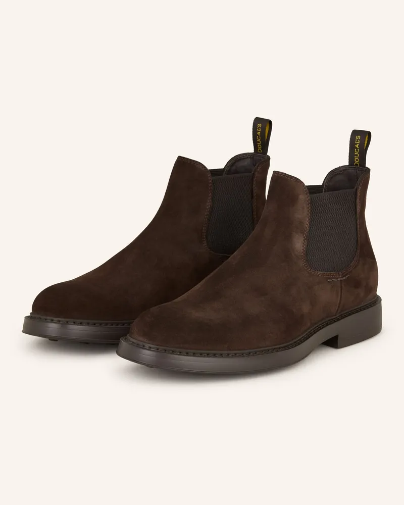 Doucal´s Chelsea-Boots braun Dunkelbraun