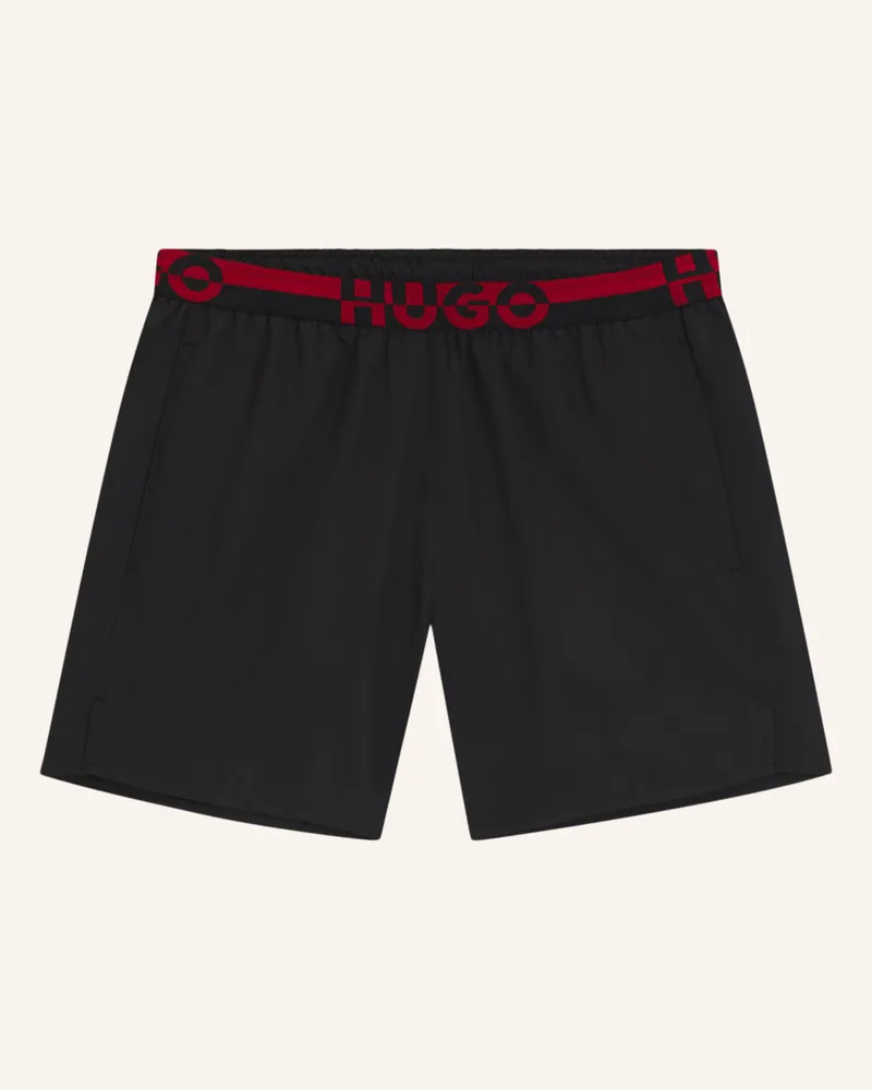 HUGO BOSS Badeshort TAPI Schwarz