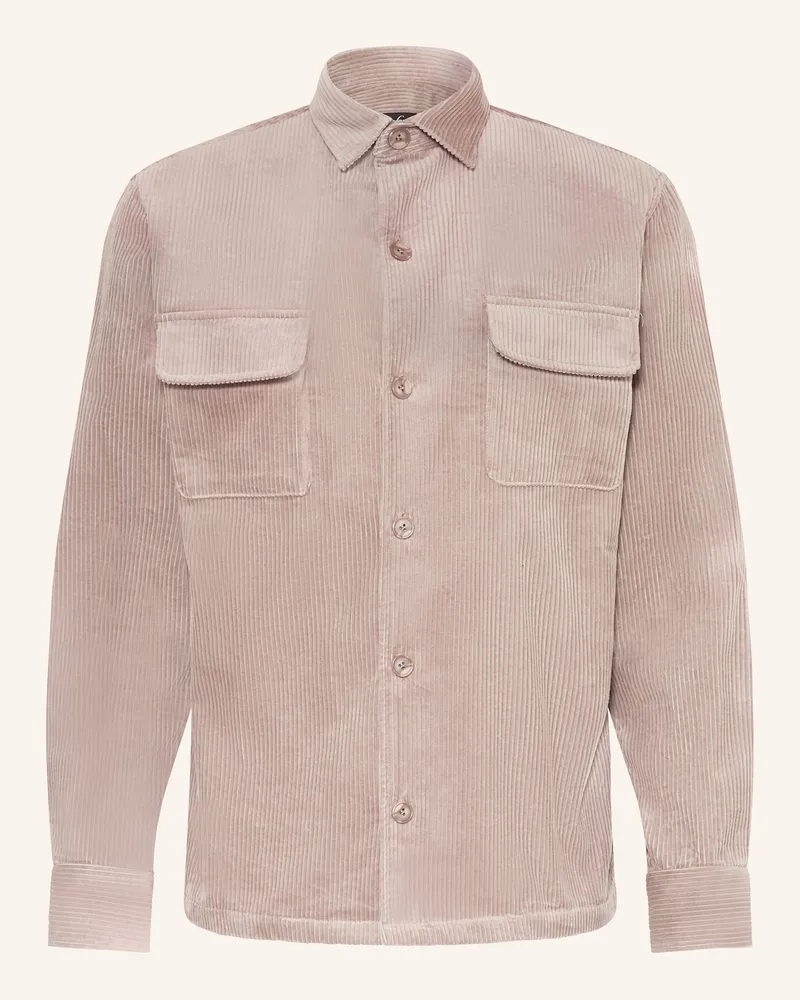 van Laack Cord-Overjacket REYDIN Grau