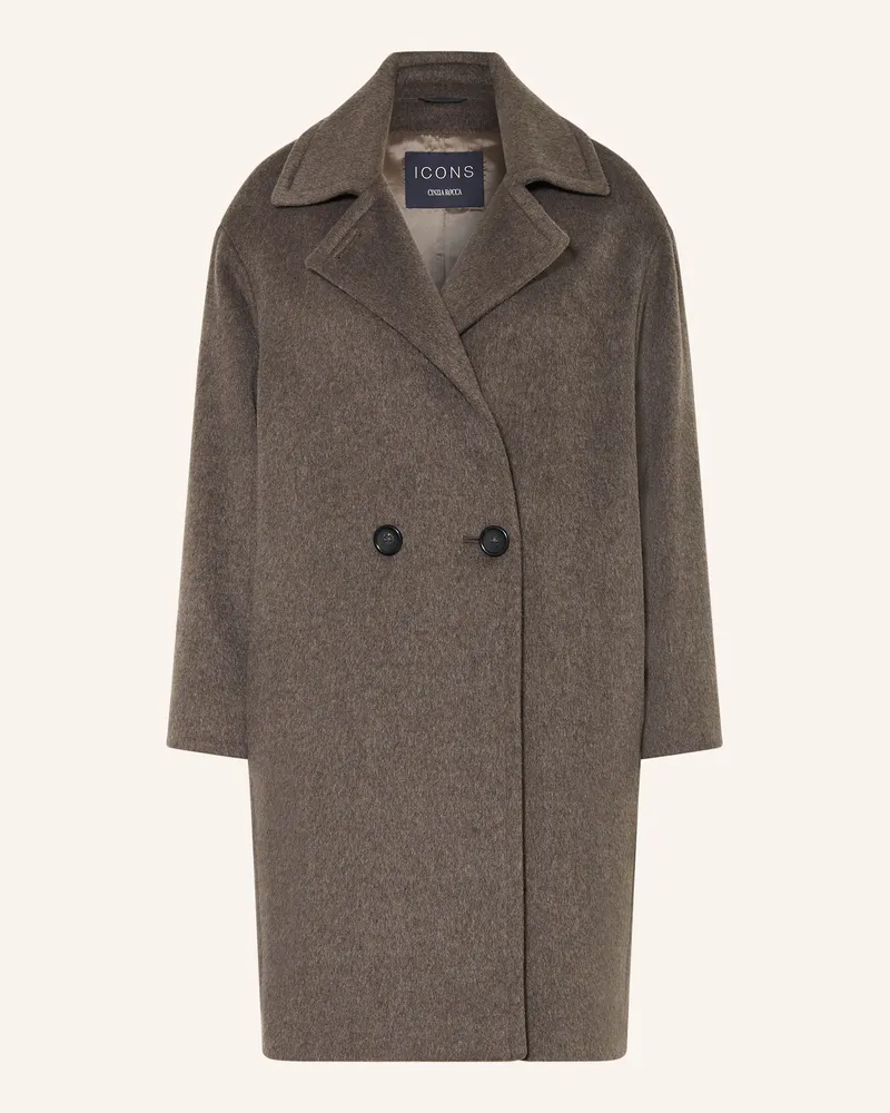 Cinzia Rocca Mantel beige Taupe