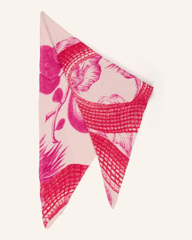 Friendly Hunting Dreieckstuch Aus Cashmere pink Pink
