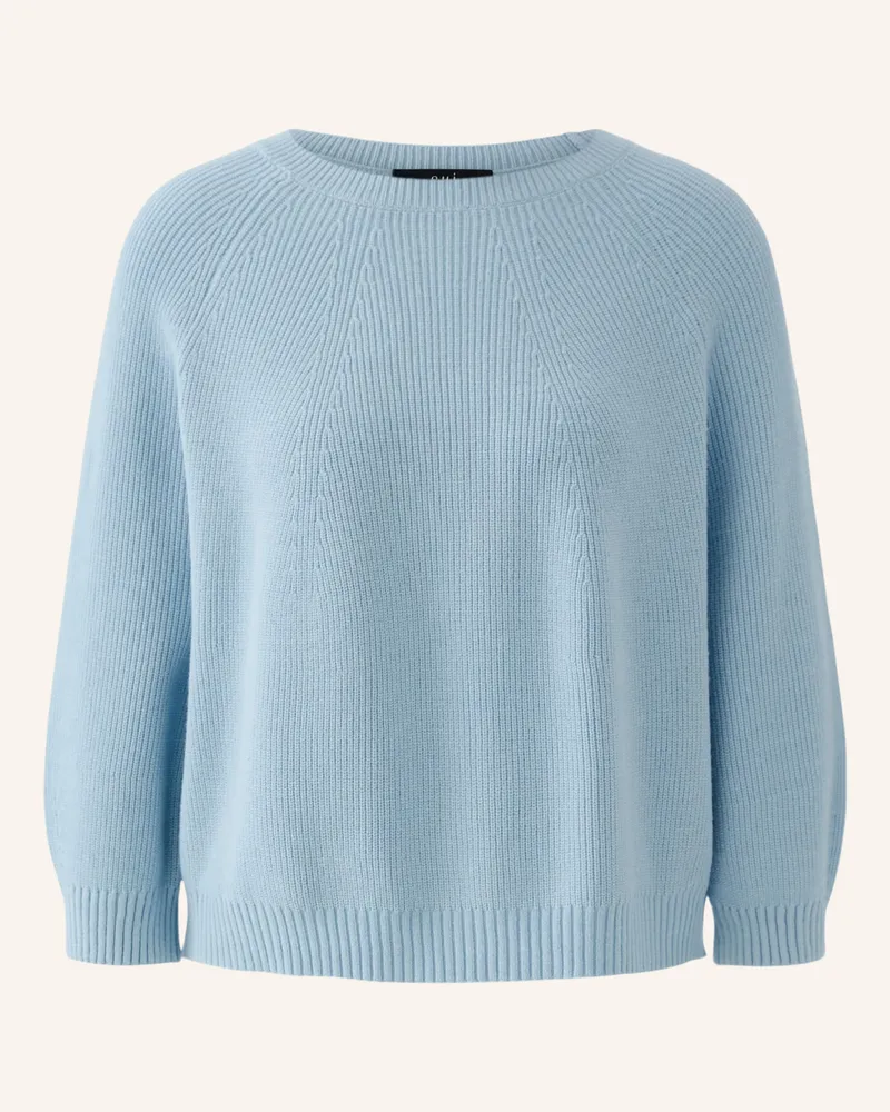 Oui  Pullover blau Blau